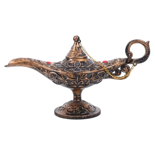 Cabilock Vintage Arabian Lamp Figurine Retro Design Mystical Party Decoration für Halloween Cosplay Hochzeit und Geburtstag Sammlerobjekt mit Kunstvoller Detailgestaltung und Vielseitiger Cabilock Vintage Arabian Lamp Figurine Retro Design Mystical Party Decoration für Halloween Cosplay Hochzeit und Geburtstag Sammlerobjekt mit Kunstvoller Detailgestaltung und Vielseitiger von Cabilock