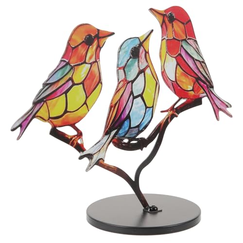 Cabilock Exquisite Handwerkskunst Vogel Figur Statue Mit Basis Vögel Für Zuhause Wohnzimmer Schlafzimmer Cabilock Exquisite Handwerkskunst Vogel Figur Statue Mit Basis Vögel Für Zuhause Wohnzimmer Schlafzimmer von Cabilock