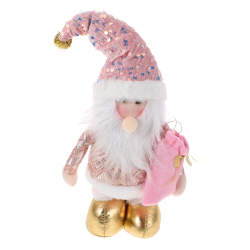 Cabilock Weihnachtliche Stoffpuppe mit Verstellbarer Höhe Integrierter Beleuchtung und Musik Rosa Weihnachtsdeko aus Weichem Stoff für Festliche Wohnräume und Gemütliche Winterfeiern Cabilock Weihnachtliche Stoffpuppe mit Verstellbarer Höhe Integrierter Beleuchtung und Musik Rosa Weihnachtsdeko aus Weichem Stoff für Festliche Wohnräume und Gemütliche Winterfeiern von Cabilock