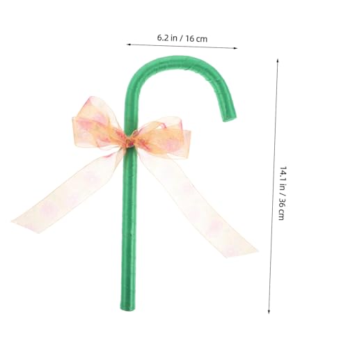 Cabilock Weihnachtliche Tanzkrücke mit Modischem Schleifen Party und Accessoire Vielseitig Einsetzbar für Weihnachten Valentinstag Bälle Stilvolle Bühnenrequisite Cabilock Weihnachtliche Tanzkrücke mit Modischem Schleifen Party und Accessoire Vielseitig Einsetzbar für Weihnachten Valentinstag Bälle Stilvolle Bühnenrequisite von Cabilock
