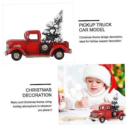 Cabilock Weihnachtliche Vintage Pickup Truck Dekoration mit Weihnachtsbaum Festlicher Tischschmuck für Xmas Party Favor und Holiday Vintage Truck Decor Cabilock Weihnachtliche Vintage Pickup Truck Dekoration mit Weihnachtsbaum Festlicher Tischschmuck für Xmas Party Favor und Holiday Vintage Truck Decor von Cabilock