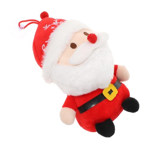 Cabilock Weihnachtsmann Plüschfigur Kuscheliges Weihnachtsdeko Innen und Außen Weicher PP Baumwollstoff Festliche Santa Claus Puppe als und Partydeko von Cabilock