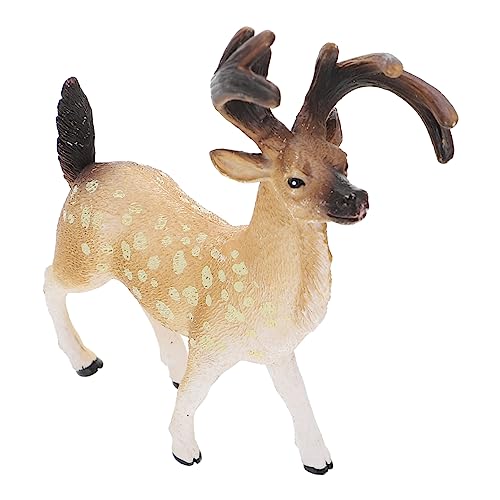 Cabilock Realistische Weißwedelhirschfigur Tierdekor Plüschtier Für Jungen Und Mädchen Hirschförmiges Modell Kognitives Spielzeug Cabilock Realistische Weißwedelhirschfigur Tierdekor Plüschtier Für Jungen Und Mädchen Hirschförmiges Modell Kognitives Spielzeug von Cabilock