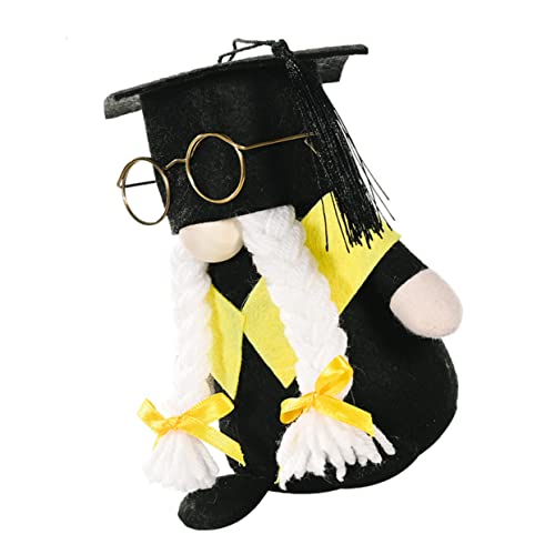 Cabilock Wichtelpuppe – Junggesellenhut Und Brille – Wichtelschmuck Für Zuhause – Spielzeug Für Die Abschlussfeier – Weihnachtsornament Aus Plüsch Cabilock Wichtelpuppe – Junggesellenhut Und Brille – Wichtelschmuck Für Zuhause – Spielzeug Für Die Abschlussfeier – Weihnachtsornament Aus Plüsch von Cabilock