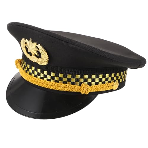 Cabilock Yacht Marine Admiral Hut Navy Kostüm Erwachsene Sailor Cosplay Zubehör Markante Achteckige Kappe Cabilock Yacht Marine Admiral Hut Navy Kostüm Erwachsene Sailor Cosplay Zubehör Markante Achteckige Kappe von Cabilock