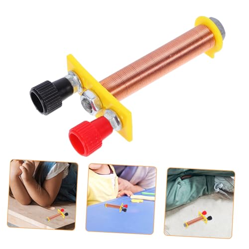 Cabilock elektromagnetischer Magnet Spule für Physik Elektromagnetische Spule experimentierkasten Physik-Kits unterrichtsmaterial Mechanik-Physik-Experiment Elektronik-Kit Plastik von Cabilock