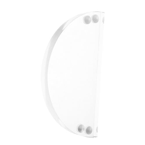Cabilock physikalische optische Linse konvexer Spiegel Prismenoptik kleine konvexe Linse Prismen für Kinderwissenschaft Dreiecksprismen aus optischem Glas Spektroskop Acryl Transparent von Cabilock