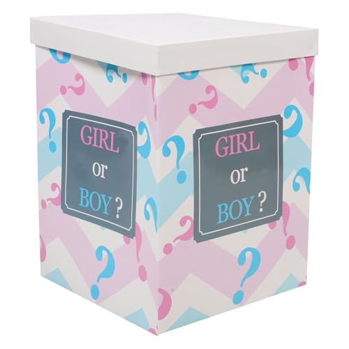 Geschlecht Offenbaren Ballon Box Baby-dusche- Junge Oder Mädchen Blöcke Papier Dekorative Geschlecht Offenbaren Ballon Box Baby-dusche- Junge Oder Mädchen Blöcke Papier Dekorative von Cabilock