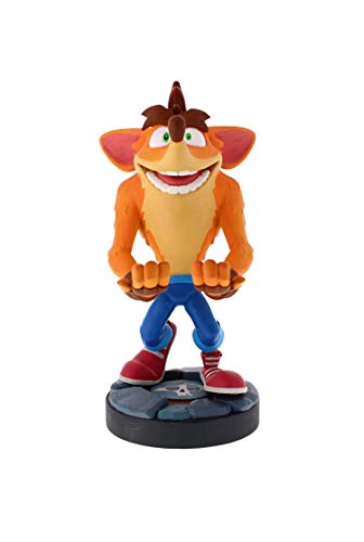 Cable Guys - Crash Bandicoot Gaming Accessories Holder & Phone Holder for Most Controller (Xbox, Play Station, Nintendo Switch) & Phone von Cableguys