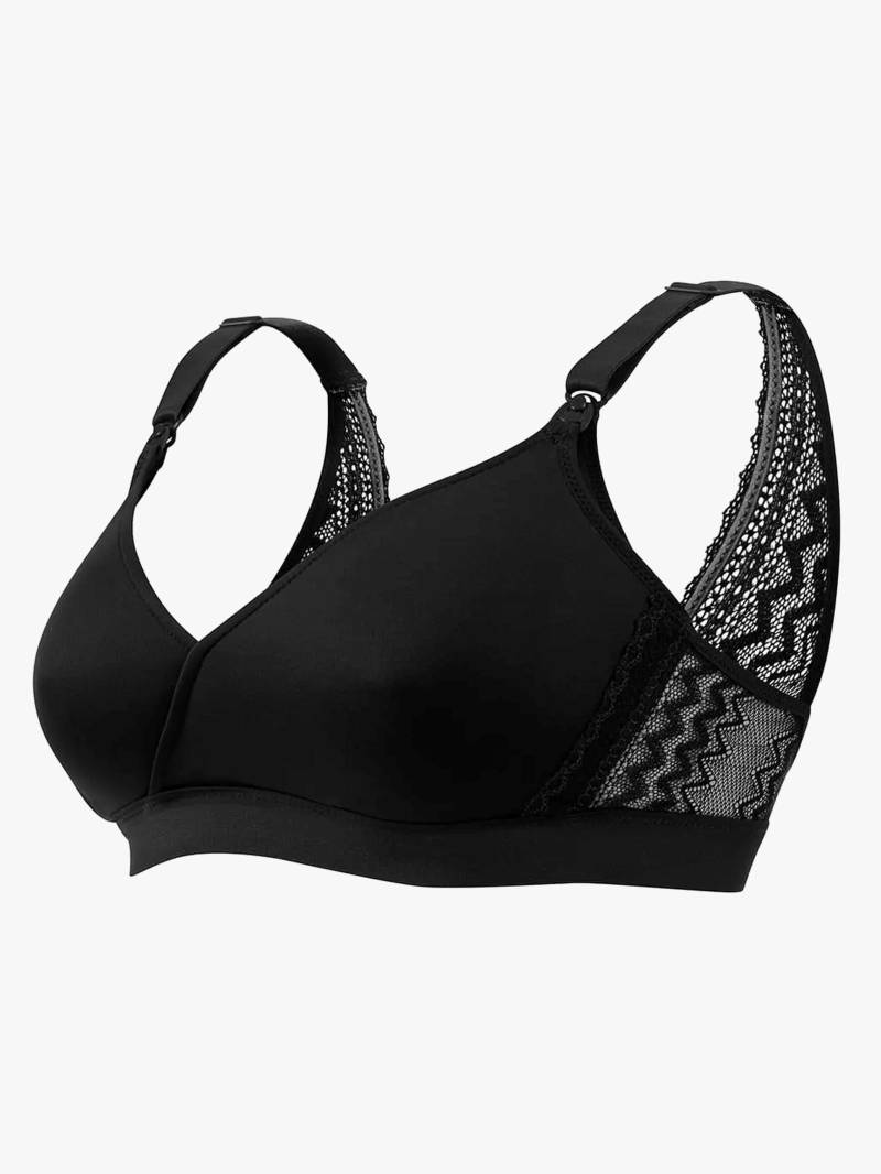 Cache Coeur SERENA Schwangerschafts- &  Still-BH, Black, 75C/D, Stillmode von Cache Coeur