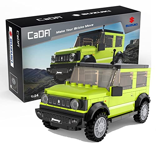 CaDA C55023W Blocks Fahrzeug Suzuki Jimny 1:24 192 Stück von CaDA