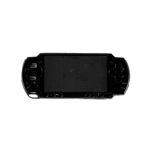 Cadfghjk Komplettes Shell Case Professionelles Schutz-Shell-Cover-Set Ersatz Mit Tasten-Kit for PSP2000-Spielekonsolen-Zubehör(Black) von Cadfghjk
