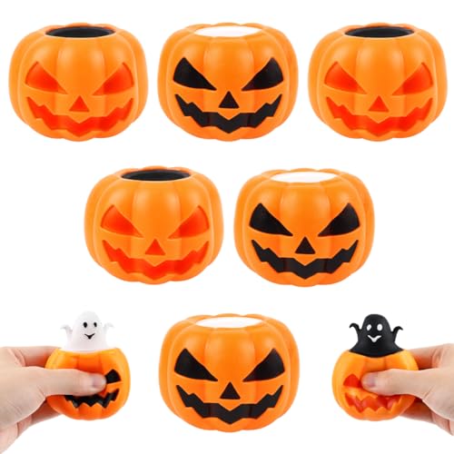 Cadimus 6 Stück Kürbis Squeeze Spielzeug,Halloween Kürbis Geist Spielzeug,Halloween Aanti Stress Spielzeug,kürbis Squeeze Toy,Halloween Kürbis Spielzeug Geschenke für Erwachsene und Kinder Cadimus 6 Stück Kürbis Squeeze Spielzeug,Halloween Kürbis Geist Spielzeug,Halloween Aanti Stress Spielzeug,kürbis Squeeze Toy,Halloween Kürbis Spielzeug Geschenke für Erwachsene und Kinder von Cadimus
