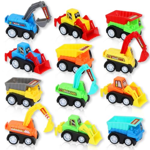Cadimus Zurückziehen Spielzeugautos,12pcs Mini Spielzeugautos Set,Mini Truck Spielzeug,Mini Bagger Modellautos,Auto Kinder Spielzeug ab 1 2 3 Jahre,Mini Cars Set für Jungen und Mädchen Cadimus Zurückziehen Spielzeugautos,12pcs Mini Spielzeugautos Set,Mini Truck Spielzeug,Mini Bagger Modellautos,Auto Kinder Spielzeug ab 1 2 3 Jahre,Mini Cars Set für Jungen und Mädchen von Cadimus