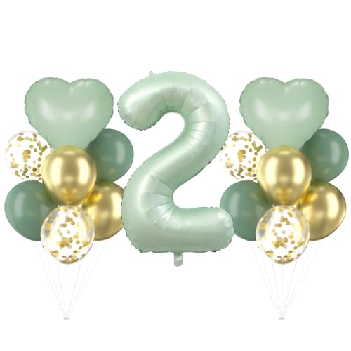 Cadimus Grün Luftballon 2.Geburtstag,40 Zoll Olivgrün Folienballon 2,Grüne Zahlenballons,Geburtstagsdeko 2 Jahr Jungen und Mädchen,Herz Folienballon,2 Jahr Ballon Cadimus Grün Luftballon 2.Geburtstag,40 Zoll Olivgrün Folienballon 2,Grüne Zahlenballons,Geburtstagsdeko 2 Jahr Jungen und Mädchen,Herz Folienballon,2 Jahr Ballon von Cadimus