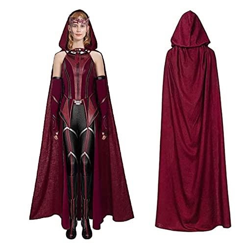 Cafele Scarlet Dress Witch Costume wanda Maximoff Crown Cloak Top Pants Girdle Gloves Full Set Halloween Cosplay Outfit Requisiten Cafele Scarlet Dress Witch Costume wanda Maximoff Crown Cloak Top Pants Girdle Gloves Full Set Halloween Cosplay Outfit Requisiten von Cafele