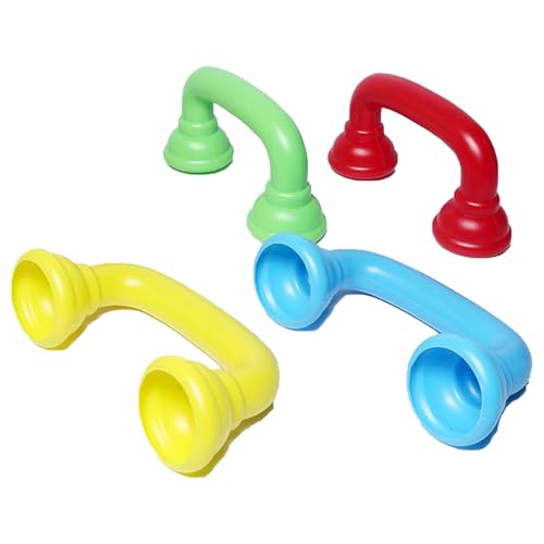 4 Stück Flüstertelefon Spielzeug, Telefon Sprachtherapie Spielzeug, Kleines Flüstertelefon Simulieren Kind Auditiv, Zur Sprachentwicklung, für Den Kindergarten Zu Hause Und Zum Lesen Im von CaiYuanGJ