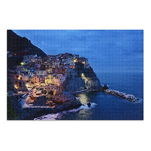 1000 Teile Puzzles für Erwachsene Einzigartige unregelmäßige Form Teenager Papierpuzzle Casual zu Hause Spaß Familie Gehirnspiel Spielzeug Geschenke Cinque Terre Italien 1000 Teile Puzzles für Erwachsene Einzigartige unregelmäßige Form Teenager Papierpuzzle Casual zu Hause Spaß Familie Gehirnspiel Spielzeug Geschenke Cinque Terre Italien von Caihoyu