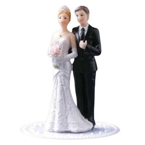Cake Company Cake Topper Brautpaar klassisch I Hochzeit Tortendekoration für besondere Momente I Tortenfigur aus hochwertigem Material Cake Company Cake Topper Brautpaar klassisch I Hochzeit Tortendekoration für besondere Momente I Tortenfigur aus hochwertigem Material von Cake Company