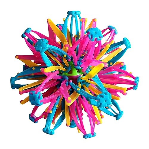 Calakono Erweiterbare Atemball-Kugel, bunter Kugel-Atemball, aufblasbarer Ball, Kugel-Schrumpfball, erweiterndes Angstlinderungs-Atmungs-Zauberball-Spielzeug zur Bewältigung des Stresses Aller Kinder von Calakono