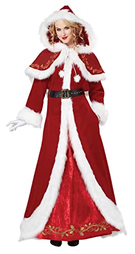 Aptafêtes – cs968942/M – Kostüm – Mutter Weihnachten Luxe – Größe M von California Costumes