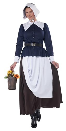 California Costumes, Mayflower Pilgrim Lady Damen X-Large von California Costumes