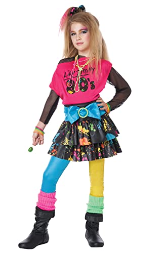 California Costumes, Wie Totally 80's, Kind, Größe M von California Costumes