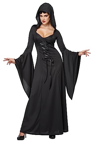 California Costumes 1338 Deluxe Kapuzenmantel für Erwachsene, Schwarz, XS California Costumes 1338 Deluxe Kapuzenmantel für Erwachsene, Schwarz, XS von California Costumes