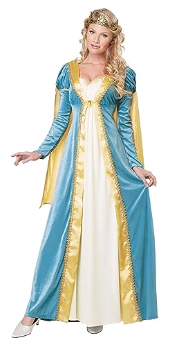 California Costumes 1365 Elegant Empress renaissance Adult-Sized Costume, Blue, S von California Costumes
