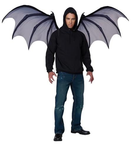 California Costumes Bewegliche Flügel, Grau/Schwarz, Einheitsgröße California Costumes Bewegliche Flügel, Grau/Schwarz, Einheitsgröße von California Costumes