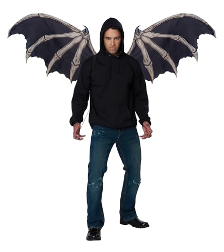 California Costumes Bewegliche Flügel, Knochen/Schwarz, Einheitsgröße California Costumes Bewegliche Flügel, Knochen/Schwarz, Einheitsgröße von California Costumes