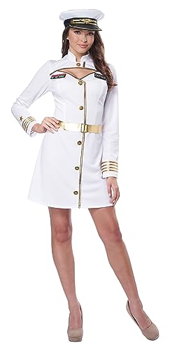 California Costumes Captain Kostüm für Erwachsene, Marineblau, Größe S von California Costumes