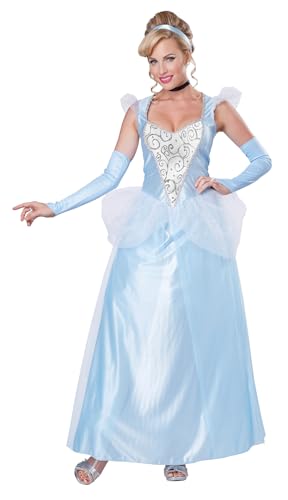 Klassisches Cinderella-Kostüm für Damen, Cancun, XL von California Costumes