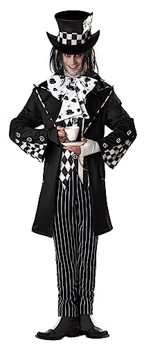 Joker Kostüm, Dark Mad Hatter 01101 (Small) von California Costumes