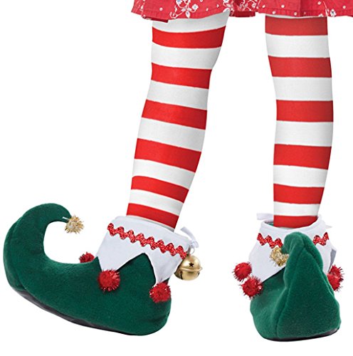 California Costumes Elf Schuhe für Kinder, Grün/Weiß, Größe S California Costumes Elf Schuhe für Kinder, Grün/Weiß, Größe S von California Costumes
