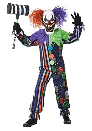 California Costumes Funhouse Fiend Clown Jungenkostüm, Größe XL von California Costumes