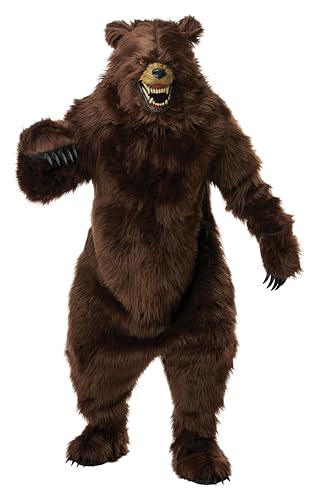 California Costumes Grizzly Bär Kostüm mit beweglicher Kiefermaske, Braun, Einheitsgre California Costumes Grizzly Bär Kostüm mit beweglicher Kiefermaske, Braun, Einheitsgre von California Costumes