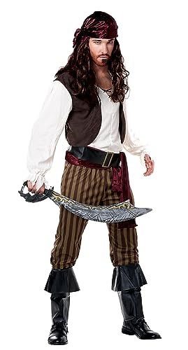 California Costumes Herren Rogue Pirate Kostüm für Erwachsene, braun, Mehr California Costumes Herren Rogue Pirate Kostüm für Erwachsene, braun, Mehr von California Costumes