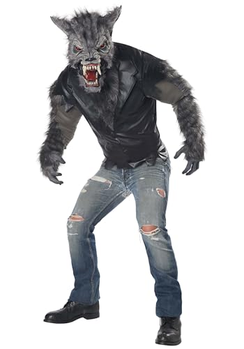California Costumes Herren Vollmond Fury Kostüm, Grau, L-XL von California Costumes