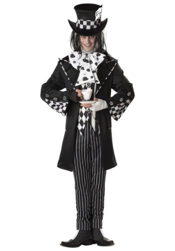 California Costumes Joker Kostüm, Dark Mad Hatter 01101 (Medium) von California Costumes