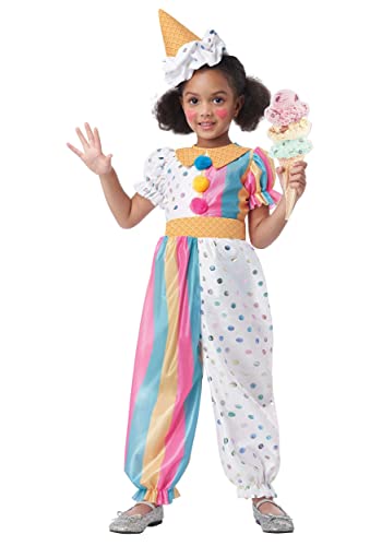 California Costumes Kleinkind Sweet Treats Clown, Blau, 3-4 Jahre von California Costumes