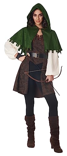 California Costumes Legendäre Robin Hood für Damen, Verschiedene Farben, Small (size 6-8) von California Costumes