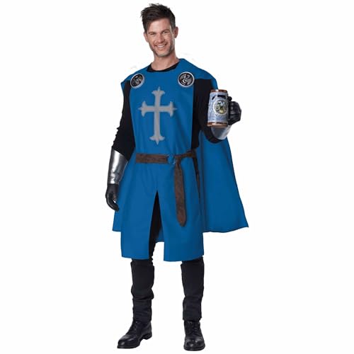 California Costumes Ritter-Surcoat-Kostüm für Erwachsene, Blau, Größe L/XL California Costumes Ritter-Surcoat-Kostüm für Erwachsene, Blau, Größe L/XL von California Costumes