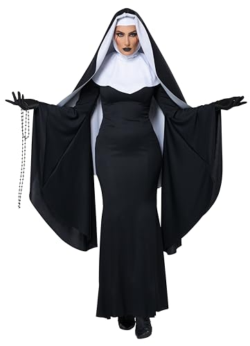 California Costumes Women's Bad Habit Nun Religious Fancy Dress Costume von California Costumes