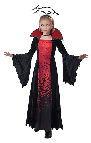 California Kostüm Mädchen Midnight Flight Vampir Kostüm von California Costumes