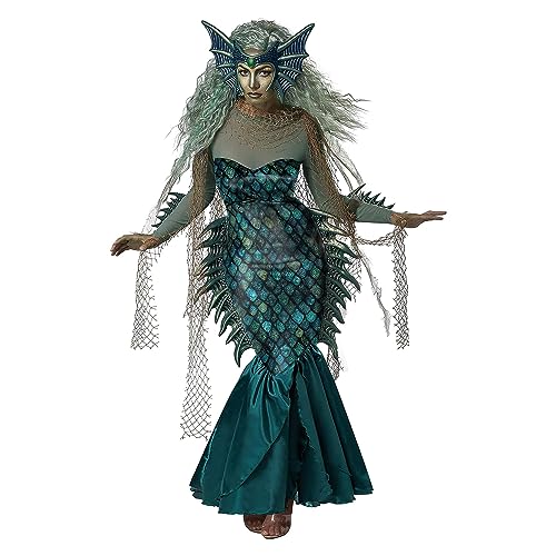 Déguisement sirène malfaisante luxe femme Jadeo von California Costumes