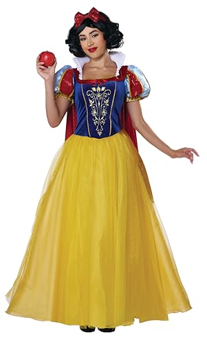 Deluxe Schneewittchen Kostüm für Damen von California Costumes