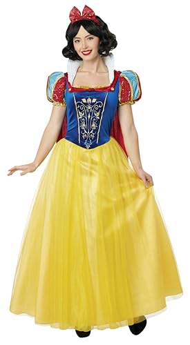 Deluxe Schneewittchen Kostüm für Damen von California Costumes