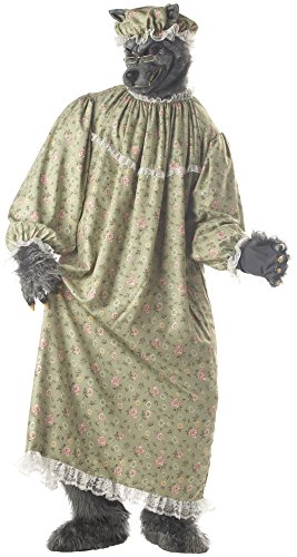 Generique - Großmutter Kostüm böser Wolf für Erwachsene Einheitsgröße von California Costumes