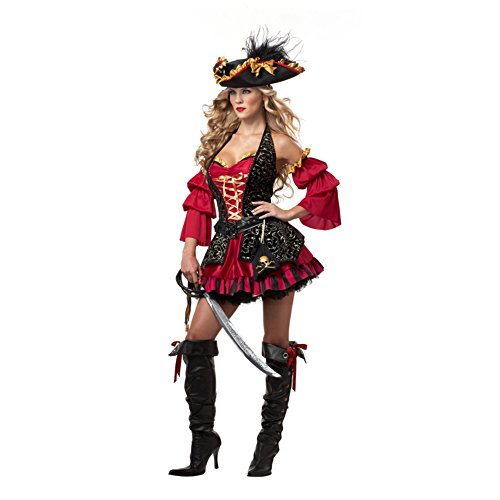 Spanisches Piratenkostüm für Erwachsene von California Costumes